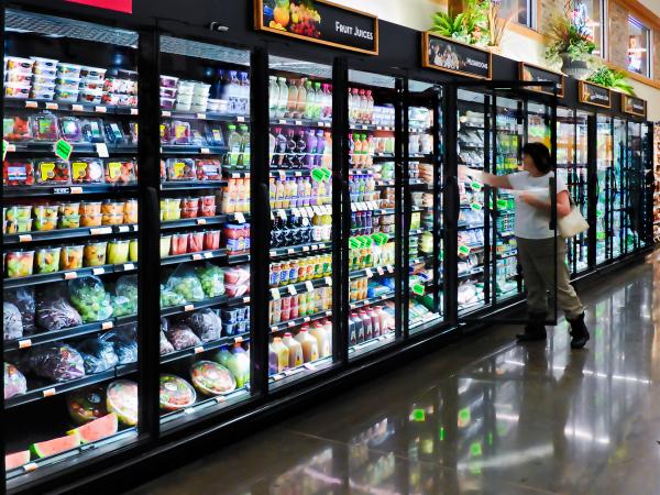 Quality Glass Door Multideck Display Fridge Remote Sliding With Mutlideck Shelf wholesale