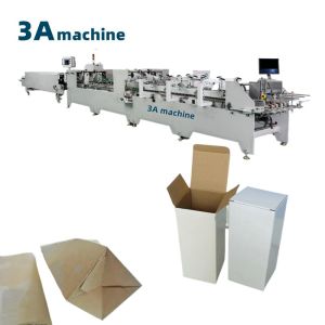 Cheap Automatic Collecting Function 1 Corrugated Box Folder Gluer Machine with Voltage 380v for sale