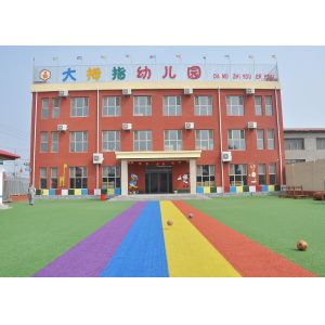 Buy cheap Low Friction Bright Color 20mm 4m Plastic Colored Artificial Turf from wholesalers