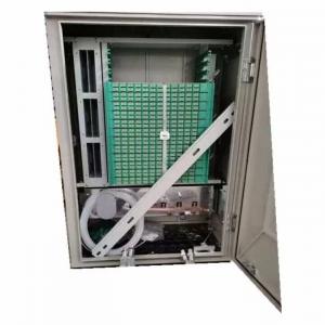 Cheap 144, 96, 288 Fiber PON Cabinet With Pole/Wall Bracket Fiber Distribution Hub (FDH) for sale