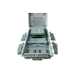 Junpu 24 core Outdoor Fiber Optic Distribution Box, PC+ABS material