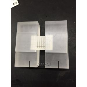 Raw Al2O3 Sapphire Parts , Sapphire Single Crystal Glass Block High Thermal