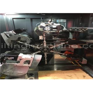 3 Phase Coil Spring Making Machine 62-95mm Dia Coiling Spring Machine