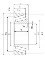 Cheap Precision Tapered Roller Bearings: Precision Tapered Roller Bearings 32324 for sale