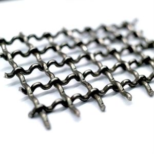 Heavy Duty 3x3mm Woven Galvanized Crimped Wire Mesh For Mining Screens