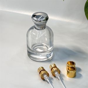 China Factory Shiny Zamac Perfume Bottle Caps Customized Colorful Zamac Cap