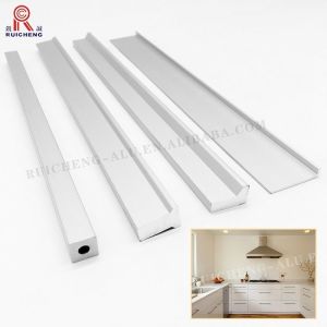 Kitchen Aluminium Cupboard Handles , T3 AA6063 Extruded Drawer Pulls