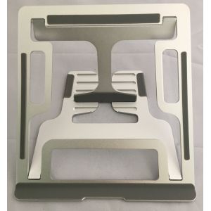 CNC Stamping 3.5mm Foldable Laptop Holder / Fold Up Laptop Stand