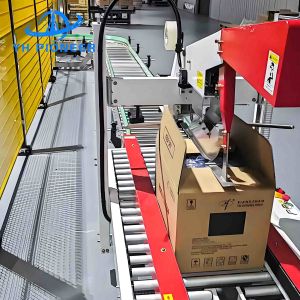 Integrated Servo control Automatic Carton Sealing Machine For Seamless Box