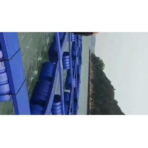 PE/Nylon Net Flexible Fish Farming HDPE Fish Farming Floating Pontoon in Lake
