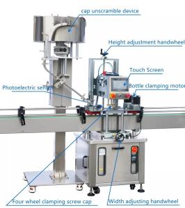 Cheap YIMU 4800b/h Trigger Pump Inline Automatic Capping Machine Multifunctional for sale