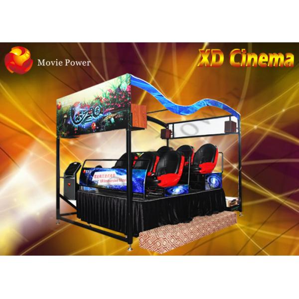 Quality Attractive Back Poking / Blow Air To Face XD Theatre With VR Glasses wholesale