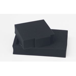 Die Cut Foam Black Molded Foam For Packaging Tools Insert Boxes