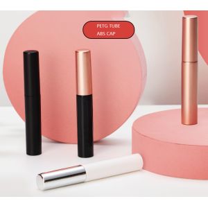Plastic PETG 5ML Empty Mascara Tube With Brush Custom Logo
