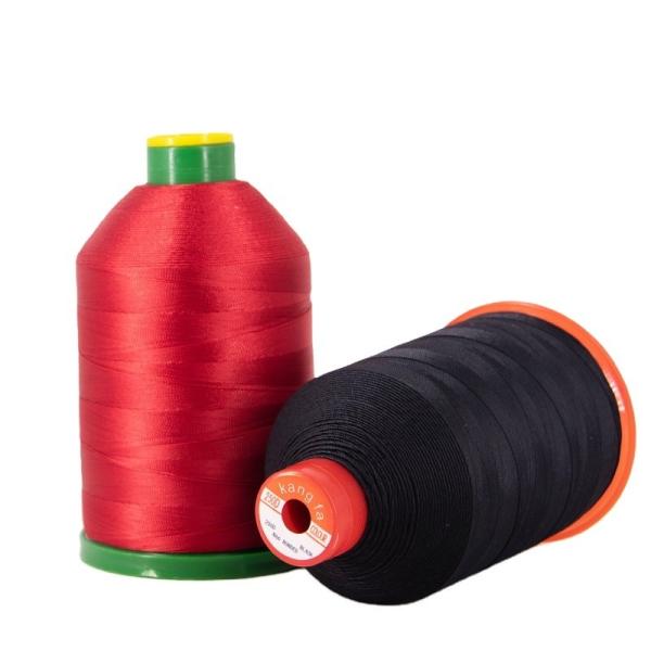 Abrasion-Resistant 250G Bonded Nylon Thread Pattern Dyed 100% Sewing Nylon