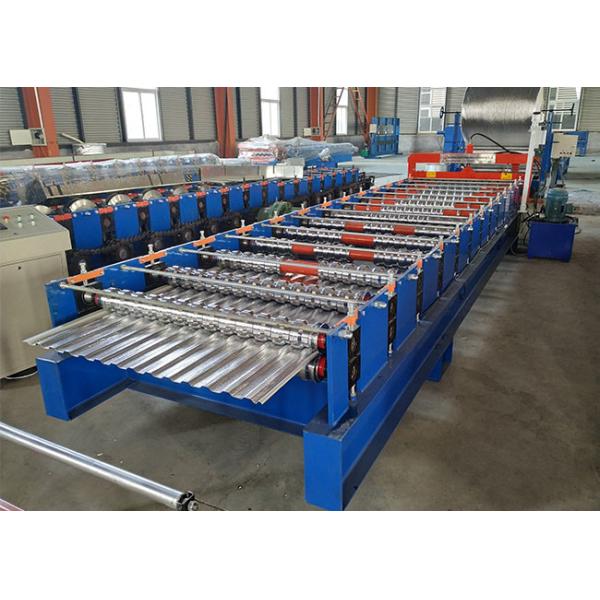 Iron Galvanized Steel Color Coated Sheet Making Machine Shaft Diameter 70 MM
