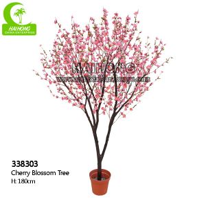 Factory Handmade High Simulation 180cm Artificial Cherry Blossom Tree For Garden
