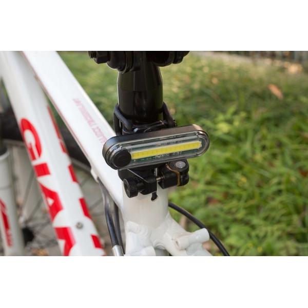 Quality Bicycle Rechargeable Lithium Battery Light Rear Front Light 100% Bightness wholesale