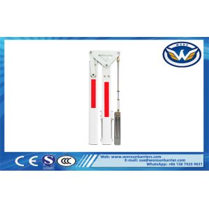 Red And White 180 Degree Folding Arm Alunimum Alloy For Parking Lot Barrier Gate