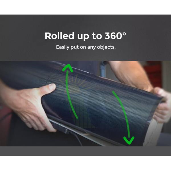 Monocrystalline Flexible Solar Panel 5w 10w 20w 30w 40w 50w 36v Thin Film