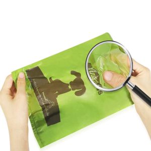 biodegradable dog poop bags with handles