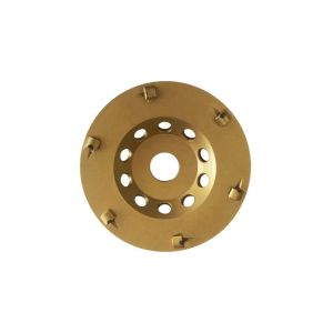 Cup Shaped PCD Grinding Disc Grit 70 Grit 80 Epoxy Polished