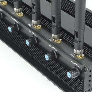 Adjustable 6 Antennas 15W High Power WiFi, VHF, UHF and Cell Phone Jammer