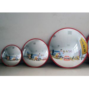 Visible Wide Angle Road Safety 800mm Parking Convex Mirror