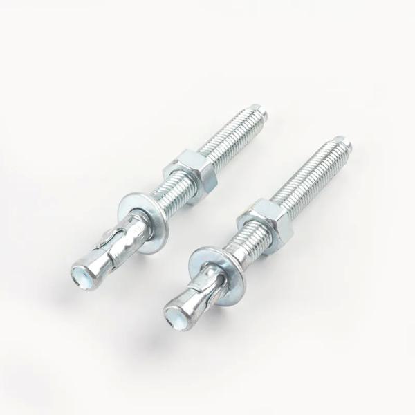 M10 Carbon Steel Wedge Expansion Anchor With Nuts And Washers Grade 4.8 Full