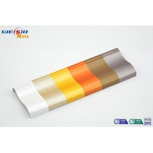 China Pearl Glossy Paint Surface Aluminium Window Profiles , Structural Aluminum Extrusions on sale