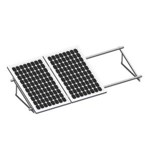 Versatile Flat Roof Solar Mounting System Home Solar Power Aluminum Tripod