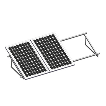 Versatile Flat Roof Solar Mounting System Home Solar Power Aluminum Tripod