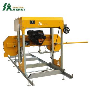 China Portable Sawmill Trailer Cutting Machine for Precision Wood Cutting on Jerry Sawmill on sale
