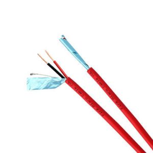 FPLP-CL2P Shielded Alarm Cable , 14AWG 2 Core Fire Alarm Cable For Alarm System