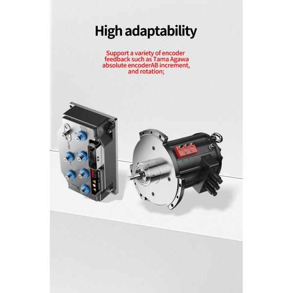 24V 3KW 9.6Nm Tamagawa17-bitabsolute Single-turnencoder Electric Forklift Traction Servo Motor