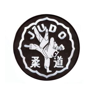 Cheap Polyester 49mm Logo Embroidery Patch for sale