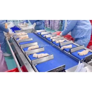 Automatic Belt Type Multihead Combination Weigher Check Weigher Machine For Pig