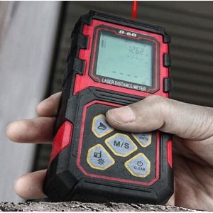 Compact Design Mini Portable IP54 Waterproof 0.3- 60m Laser Distance Meter For