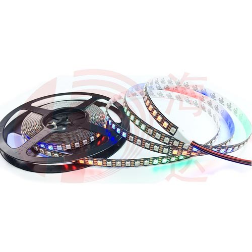 Quality Newstar Hida High PWM 96pixels/m Addressable Newstar Pixel HD107S LED tape lights replace Dotstar APA102 LED Mapping Poi wholesale