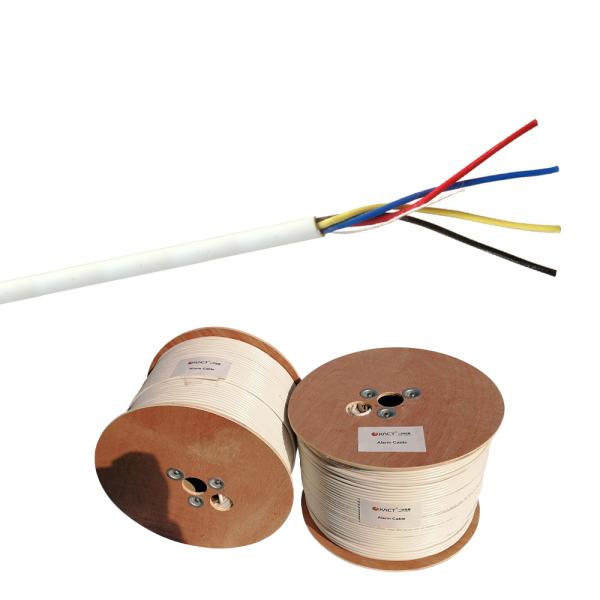 Quality 22x0.22mm2 Stranded PVC Insulation and Jacket CPR Eca Alarm Cable Signal Cable 2 Cores wholesale