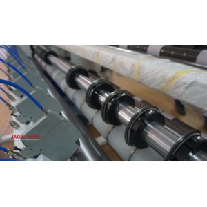 CNC PVC Film Slitting Line Flexible Duct Machine