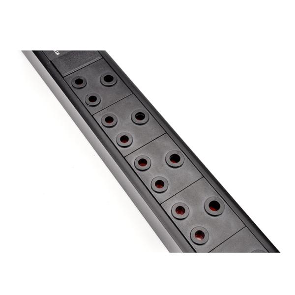 5 Way South Africa Type PDU Extension Socket With On/Off Switch, Overload Protector