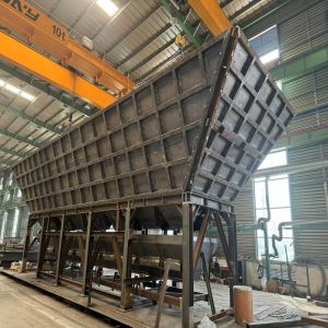 Pre Assembly Steel Structure Fabrication for Cement Kiln Dust CKD Silo