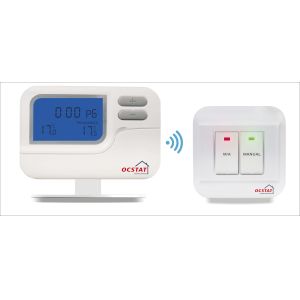 230V Programmable Electronic Room Thermostat weekly programmable wired