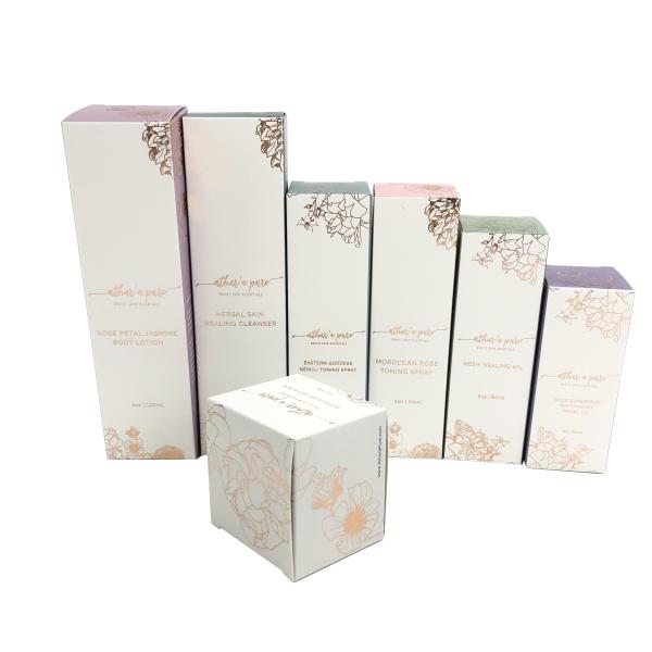 Cosmetic Packaging Paper Box Recycled Colour Printing Logo Custom Eyelash