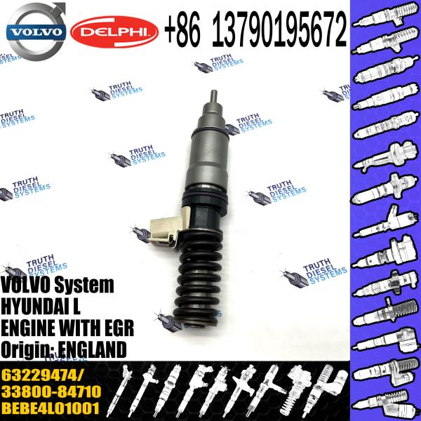 Quality Excavator VOL Diesel Injector BEBE4C01001 VOL D12 EC210 wholesale