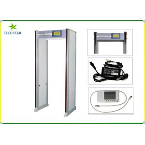 33 Alarm Zones Walk Through Metal Detector Designed Can Be Used In Police Office