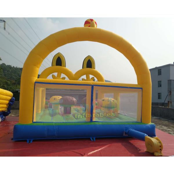 Anime Themed Inflatable Playground Equipment For Children Healthy And Interactive