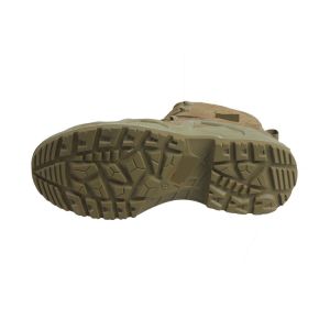 Anti Slip Mesh Lining Mid Calf Outdoor Combat Boots With Lace Up Closure