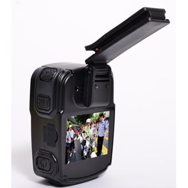 1080 P Body Video Camera Recorder , WIFI Body Worn Camera Black Color FCC